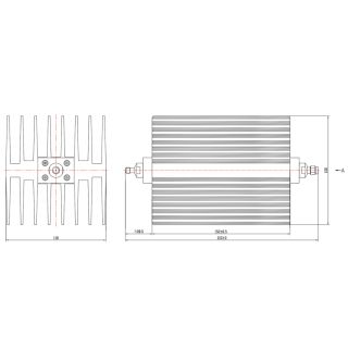 HS-XXdB 150W Fixed Attenuator With SMAF (8G)_square_Web2